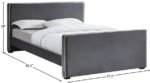 Dillard Velvet Upholstered Bed - Image 7