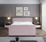 Dillard Velvet Upholstered Bed - Image 4