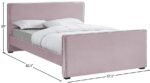 Dillard Velvet Upholstered Bed - Image 7