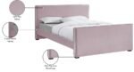 Dillard Velvet Upholstered Bed - Image 8