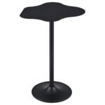 KEANU CURVED 29-INCH CLOUD-SHAPED BISTRO BAR TABLE BLACK - Image 3