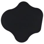 KEANU CURVED 29-INCH CLOUD-SHAPED BISTRO BAR TABLE BLACK - Image 4