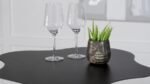 KEANU CURVED 29-INCH CLOUD-SHAPED BISTRO BAR TABLE BLACK - Image 5