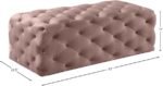 Casey Velvet Upholstered Bench - Image 3