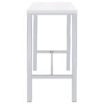 NATIVIDAD 5-PIECE PUB HEIGHT BAR TABLE SET WHITE HIGH GLOSS - Image 7