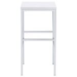 NATIVIDAD 5-PIECE PUB HEIGHT BAR TABLE SET WHITE HIGH GLOSS - Image 8