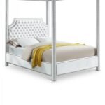 Rowan Velvet Upholstered Bed
