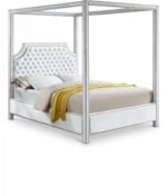 Rowan Velvet Upholstered Bed