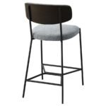 ELISON COUNTER HEIGHT BAR STOOL GREY (SET OF 2) - Image 8