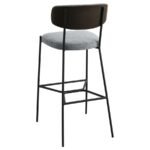 ELISON PUB HEIGHT BAR STOOL GREY (SET OF 2) - Image 7