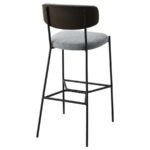 ELISON PUB HEIGHT BAR STOOL GREY (SET OF 2) - Image 8