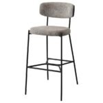 ELISON PUB HEIGHT BAR STOOL LIGHT BROWN (SET OF 2) - Image 5