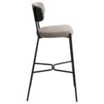ELISON PUB HEIGHT BAR STOOL LIGHT BROWN (SET OF 2) - Image 9
