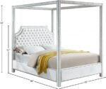 Rowan Velvet Upholstered Bed - Image 5
