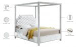 Rowan Velvet Upholstered Bed - Image 6