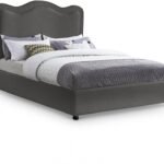 Felix Linen Textured Fabric Upholstered Bed