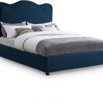 Felix Linen Textured Fabric Upholstered Bed
