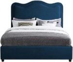 Felix Linen Textured Fabric Upholstered Bed - Image 3