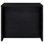 TOPANGA ENGINEERED WOOD FREESTANDING HOME BAR BLACK - Image 5