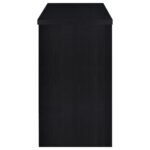 TOPANGA ENGINEERED WOOD FREESTANDING HOME BAR BLACK - Image 9