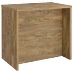 TOPANGA ENGINEERED WOOD FREESTANDING HOME BAR MANGO - Image 4