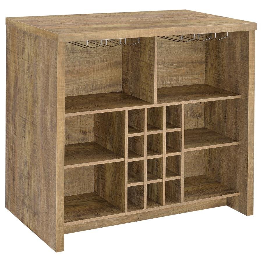 182785_07x900.jpg TOPANGA ENGINEERED WOOD FREESTANDING HOME BAR MANGO - Image 1