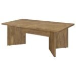 JAMESTOWN 84-INCH COMPOSITE WOOD DINING TABLE MANGO - Image 4