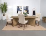 JAMESTOWN 84-INCH COMPOSITE WOOD DINING TABLE MANGO - Image 8