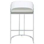 THERMOSOLIS CLEAR ACRYLIC BAR CHAIR CHROME (SET OF 2) - Image 4