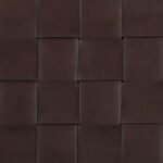ADELAIDE UPHOLSTERED PUB HEIGHT BAR STOOL BROWN AND CHROME - Image 10