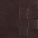 ADELAIDE UPHOLSTERED PUB HEIGHT BAR STOOL BROWN AND CHROME - Image 11