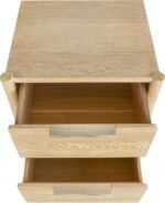 Oakwood Oak Wood Nightstand - Image 13