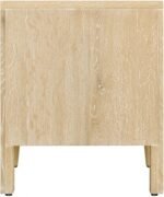 Oakwood Oak Wood Nightstand - Image 6