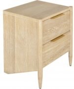 Oakwood Oak Wood Nightstand - Image 8
