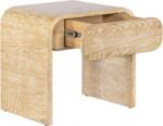 Cresthill Oak Wood Nightstand - Image 5