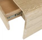 Cresthill Oak Wood Nightstand - Image 8