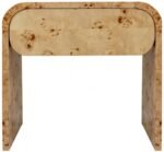 Cresthill Burl Wood Nightstand - Image 4