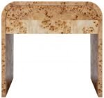 Cresthill Burl Wood Nightstand - Image 5