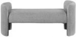 Peyton Boucle Fabric Upholstered Bench - Image 4