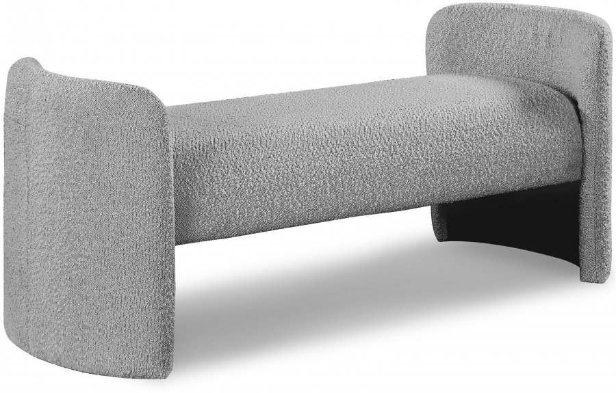 18458.jpg Peyton Boucle Fabric Upholstered Bench - Image 1