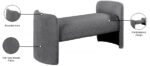Peyton Boucle Fabric Upholstered Bench - Image 7