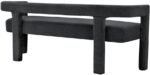 Athena Boucle Fabric Upholstered Bench - Image 3