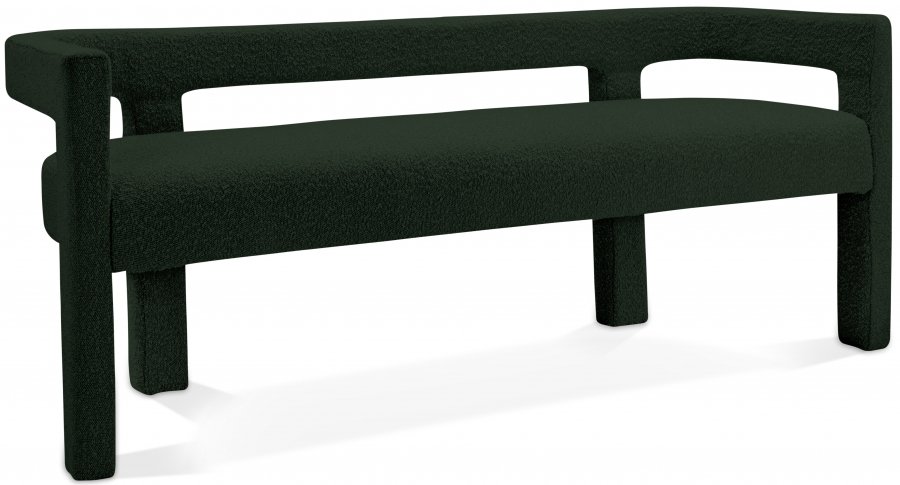 18477.jpg Athena Boucle Fabric Upholstered Bench - Image 1
