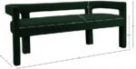 Athena Boucle Fabric Upholstered Bench - Image 6