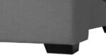 Oxford Linen Textured Fabric Upholstered Bed - Image 7