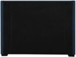 Oxford Linen Textured Fabric Upholstered Bed - Image 6