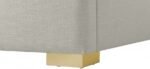 Royce Linen Textured Bed - Image 8