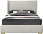 Royce Linen Textured Bed - Image 4