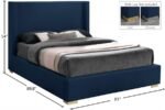 Royce Linen Textured Bed - Image 10