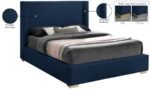 Royce Linen Textured Bed - Image 11